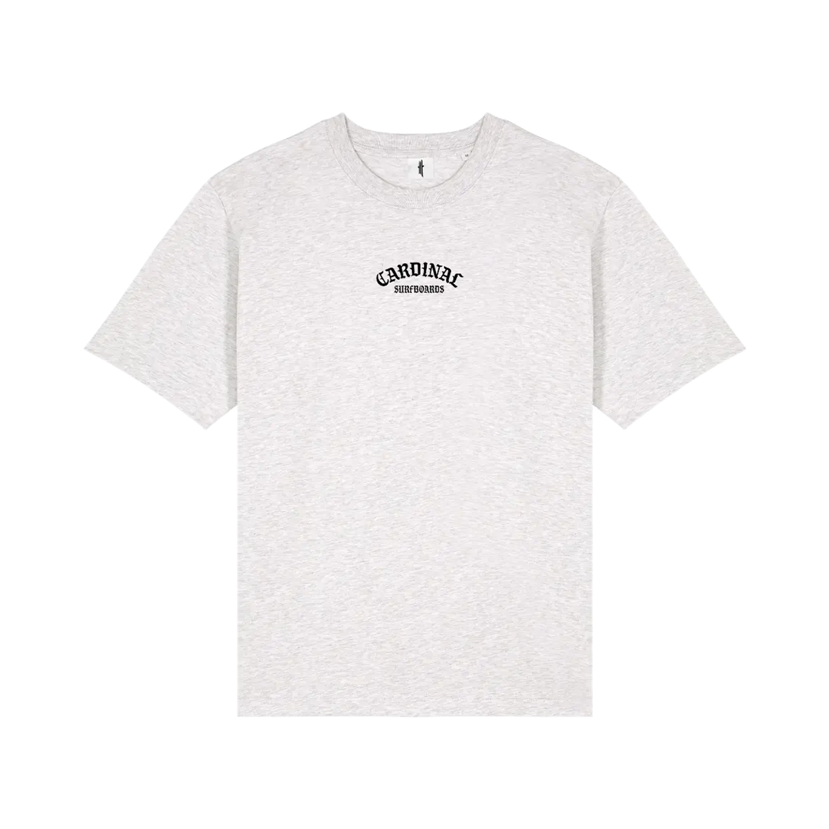 Cardinal - Oversize T-Shirt - Gothic punchline - Grey - Front view