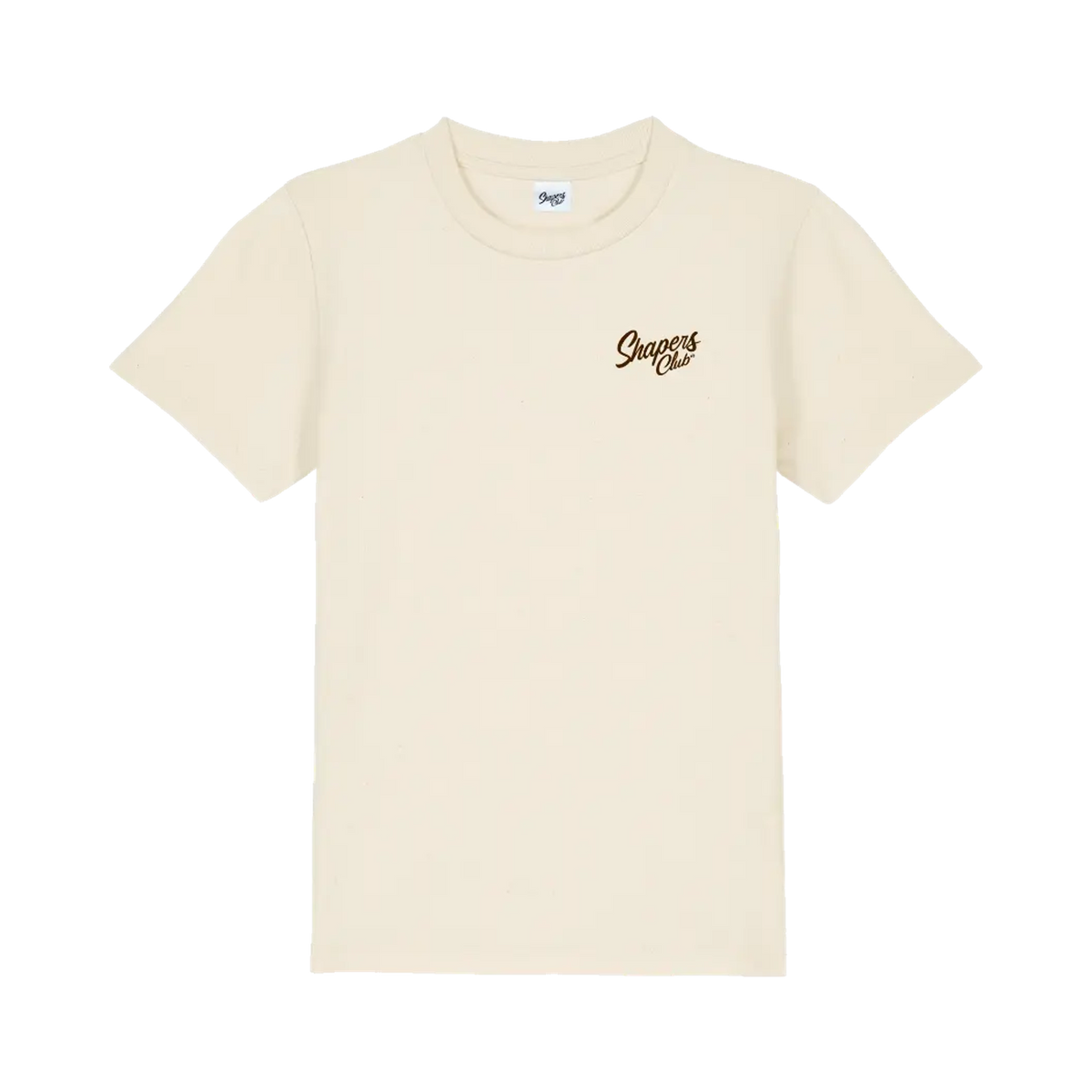 Shapers Club - T-Shirt Kids - Shaka Wave - Beige - Face avant