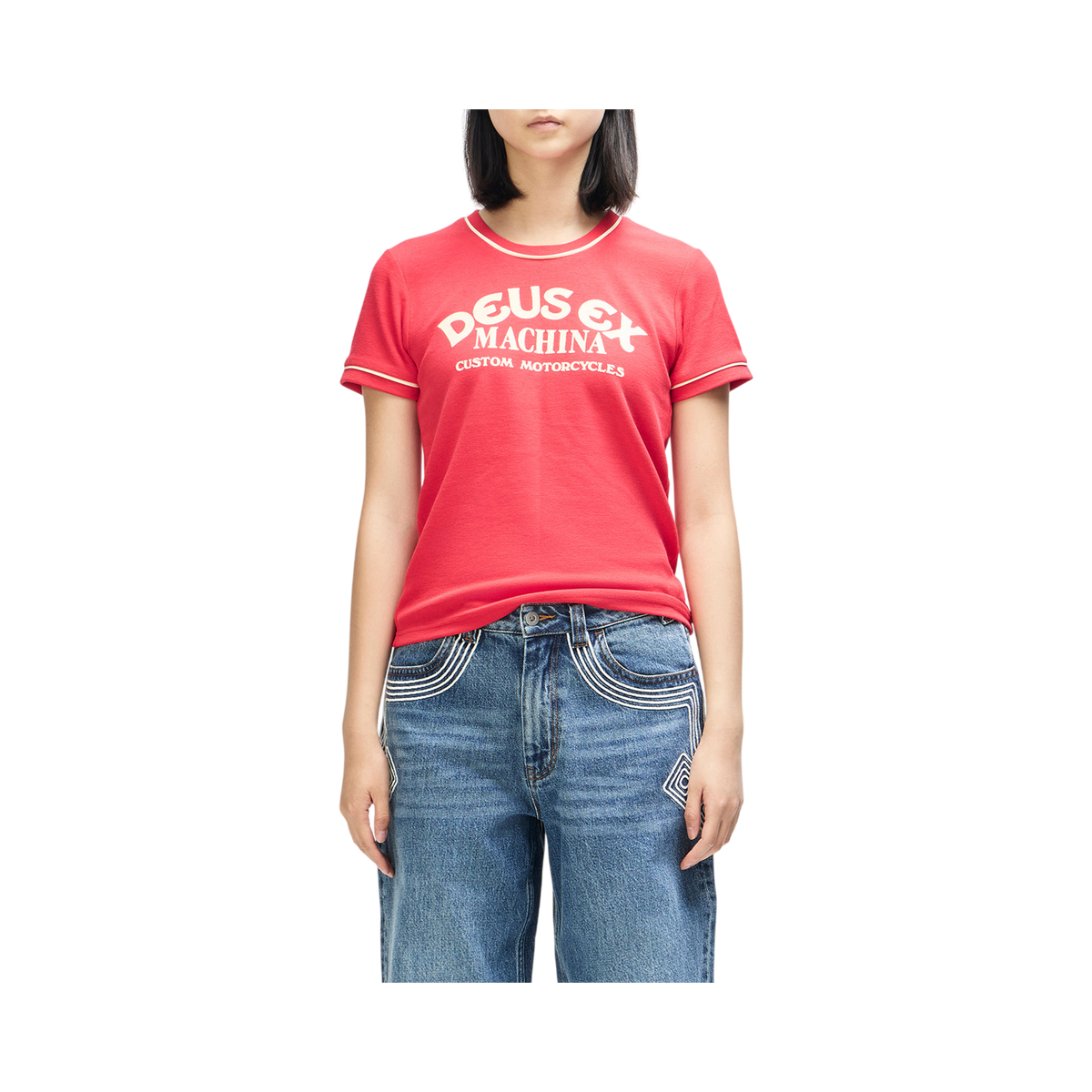 Deus ex machina - T-shirts - Lost World red tee - photo 1