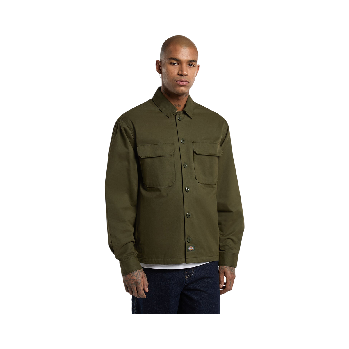 Dickies - Jackets & coveralls - 247 shacket deep depths green - photo 1