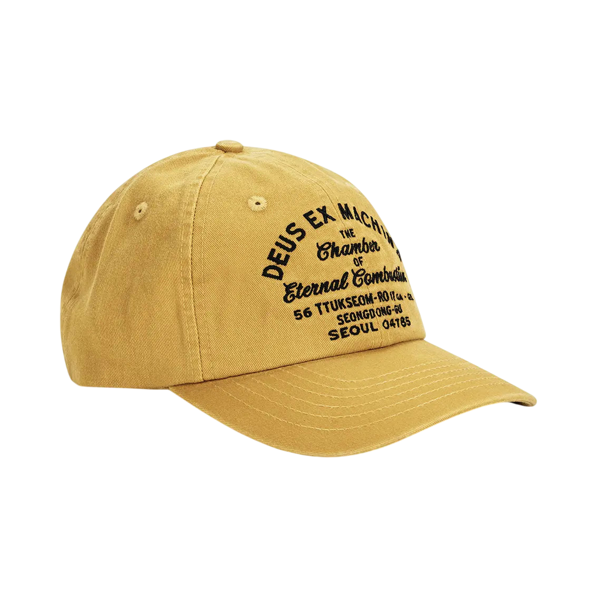 Deus ex machina - Hats - Seoul sign orange cap