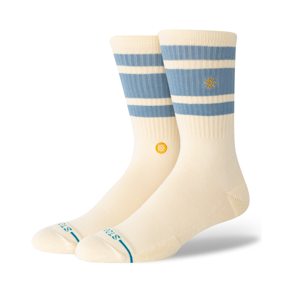 Stance - Socks - Got sol crew beige - photo 1