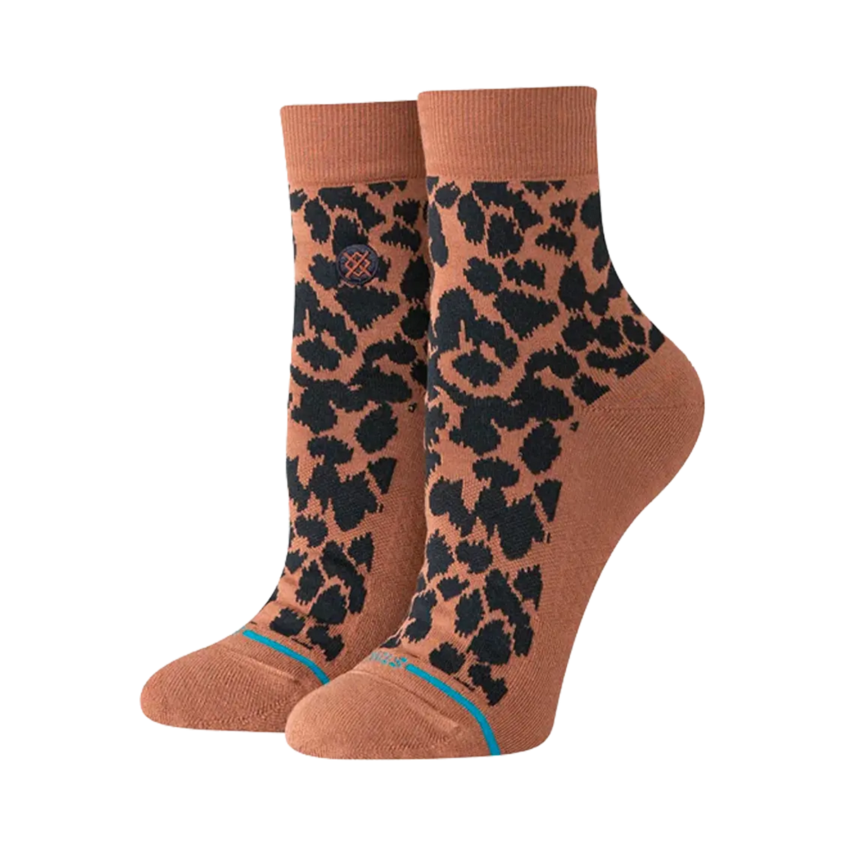 Stance - Socks - Love leopard lowrider brown United legwear & apparel Europe B.V.