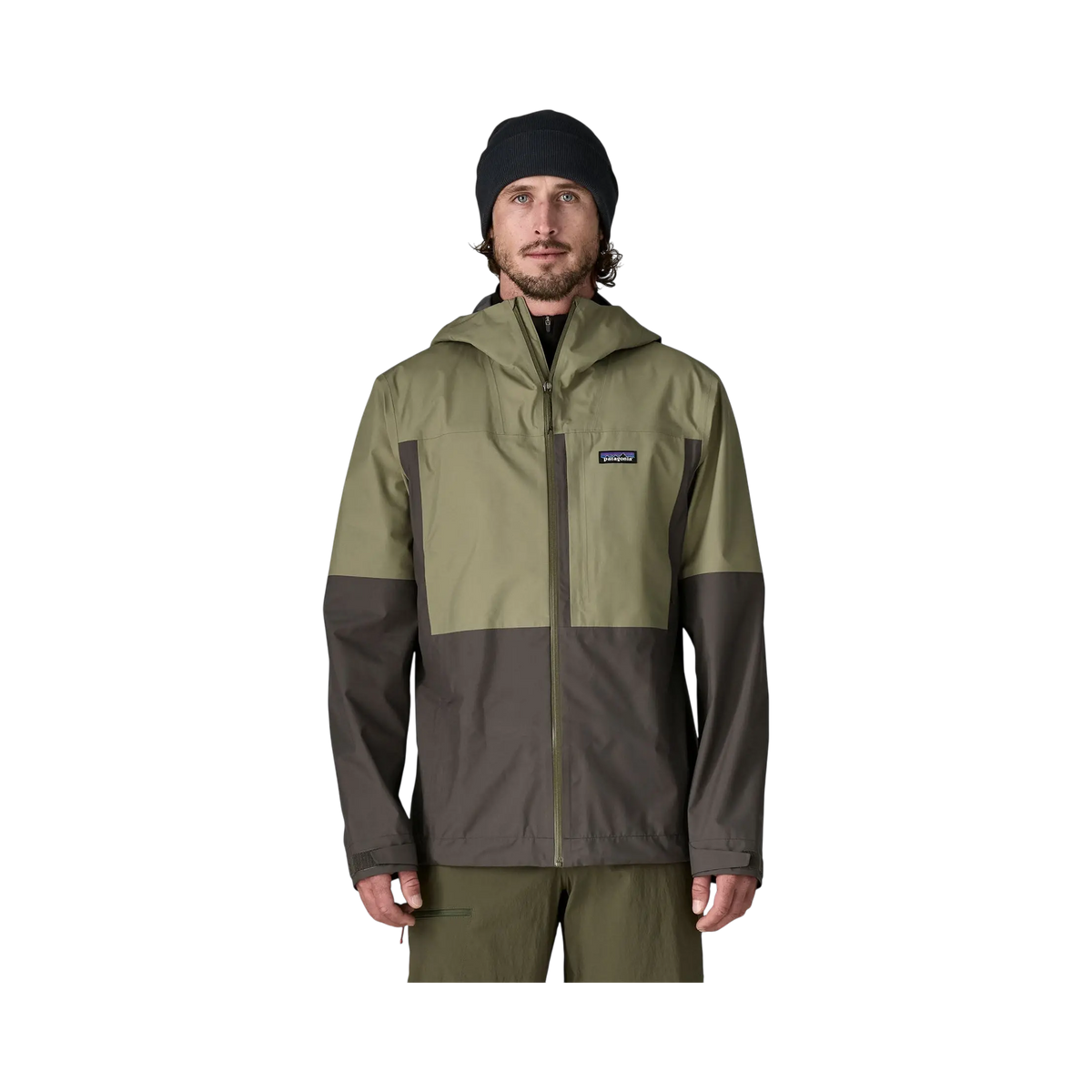 Patagonia - Jackets & Overalls - M's Boulder Fork Rain Jkt green Patagonia Purpose Trust