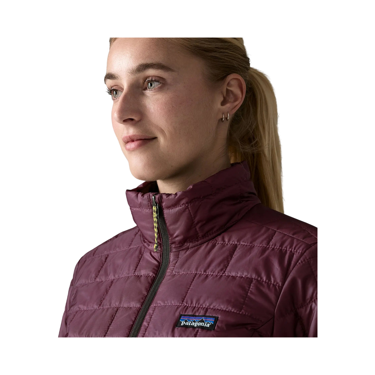 Patagonia - Jackets & Overalls - W's Nano Puff Jkt purple Patagonia Purpose Trust