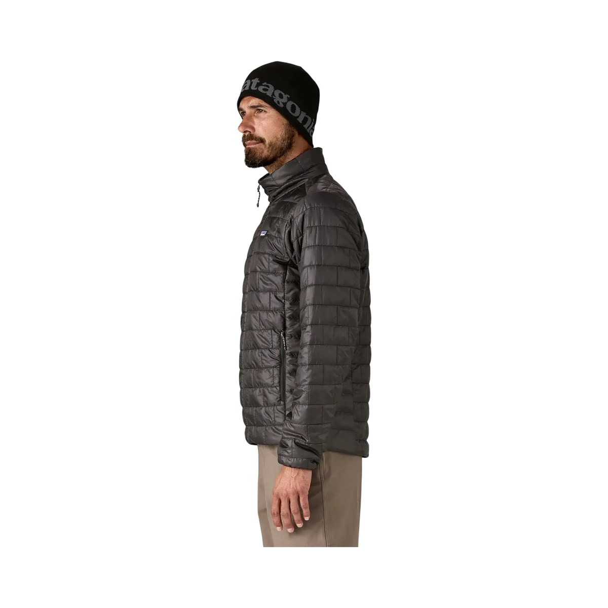 Patagonia Vestes & surchemises M's Nano Puff Jkt noir – vue 4