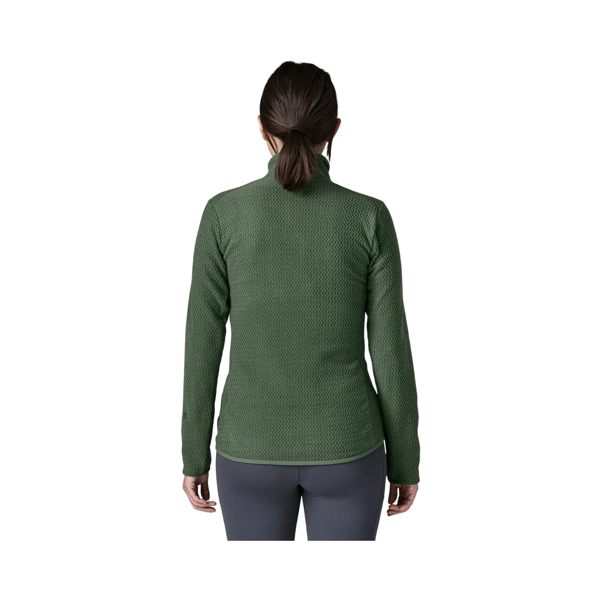 Patagonia - Jackets & coveralls - W's R1 Air Jkt green Patagonia Purpose Trust