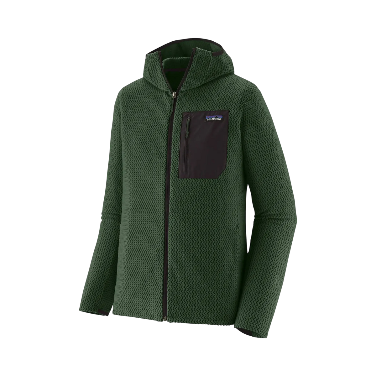 Patagonia Sweats & hoodies M's R1 Air Full-Zip Hoody vert – vue 1