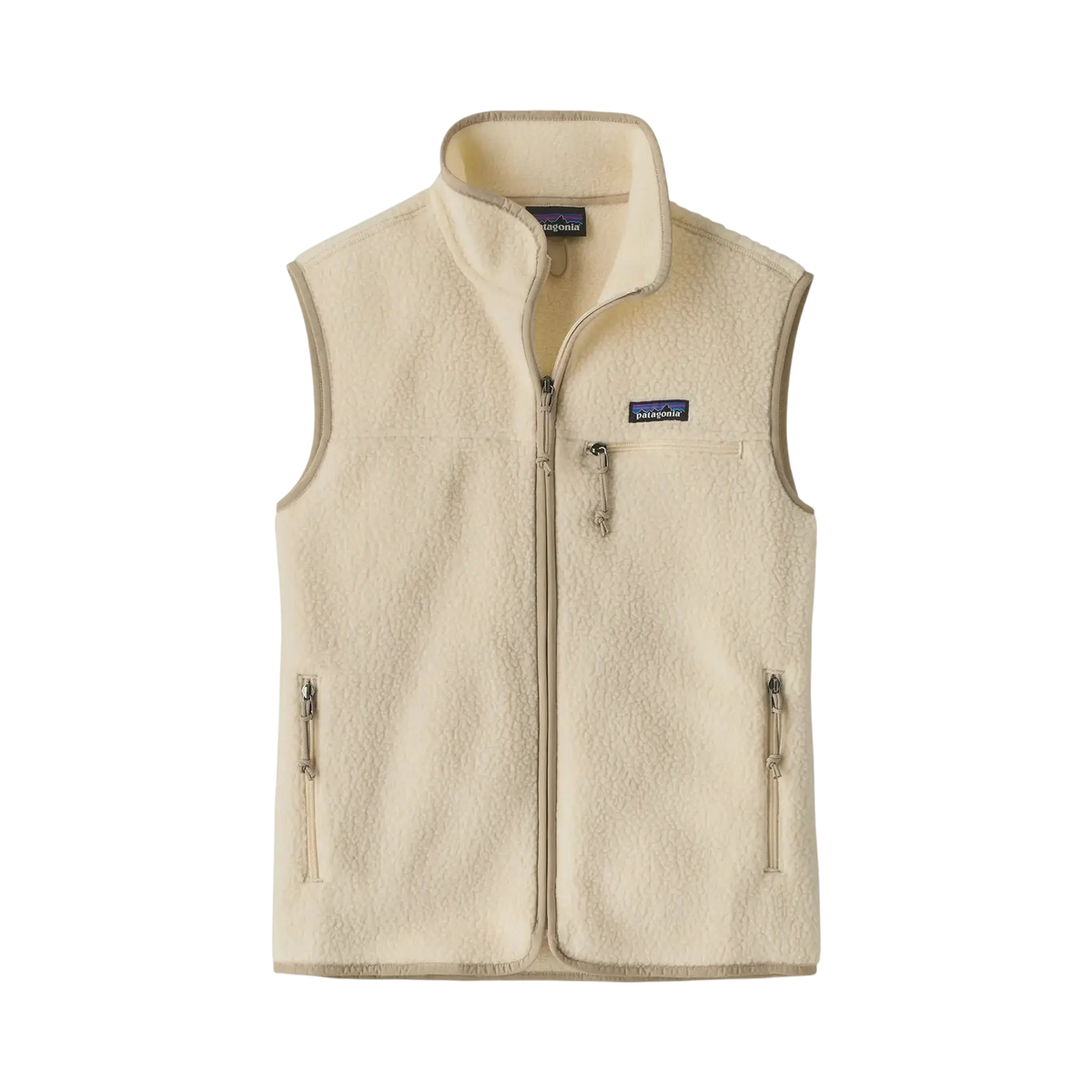 Patagonia Vestes & surchemises W's Retro Pile Vest beige – vue 1