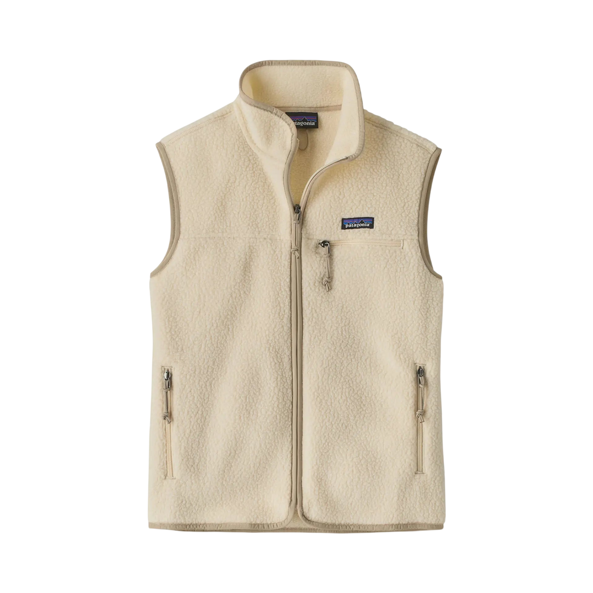 Patagonia - Jackets & Overalls - W's Retro Pile Vest beige Patagonia Purpose Trust