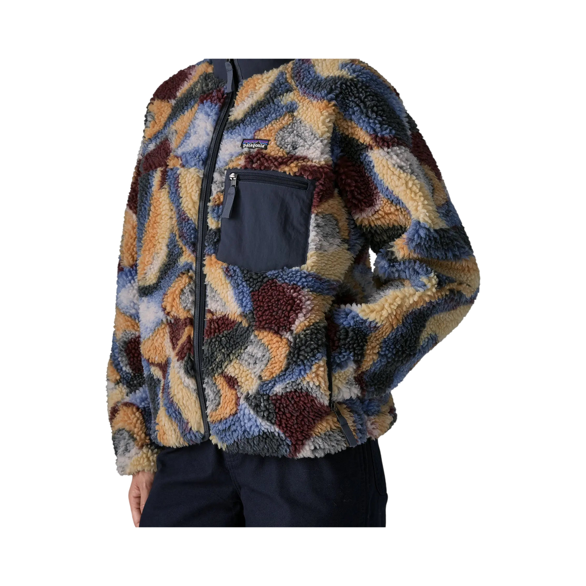 Patagonia - Jackets & Overalls - W's Classic Retro-X Jkt blue Patagonia Purpose Trust
