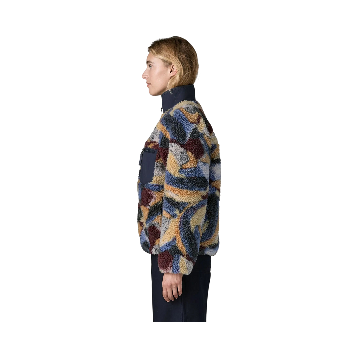 Patagonia - Jackets & Overalls - W's Classic Retro-X Jkt blue Patagonia Purpose Trust