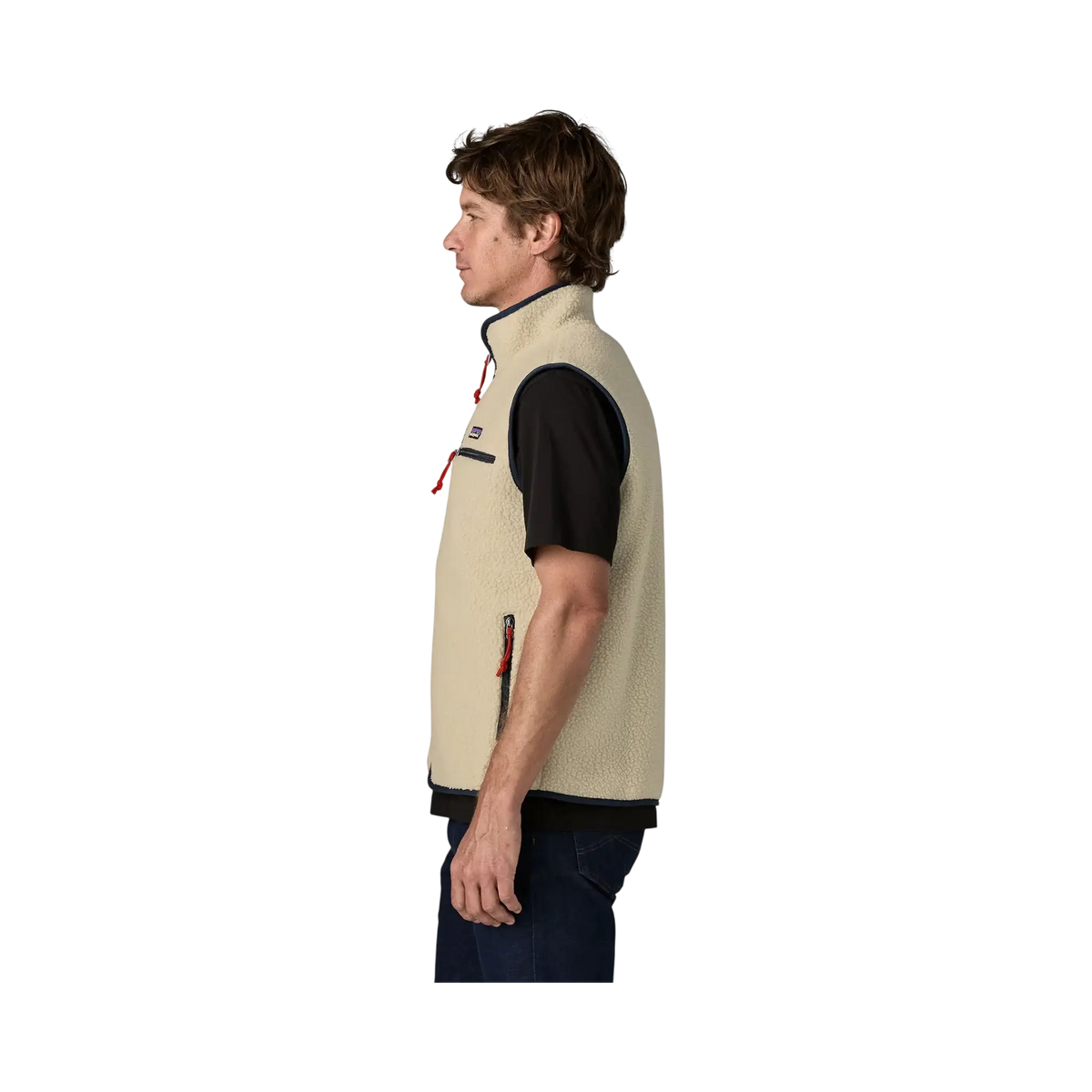 Patagonia Vestes & surchemises M's Retro Pile Vest jaune – vue 5