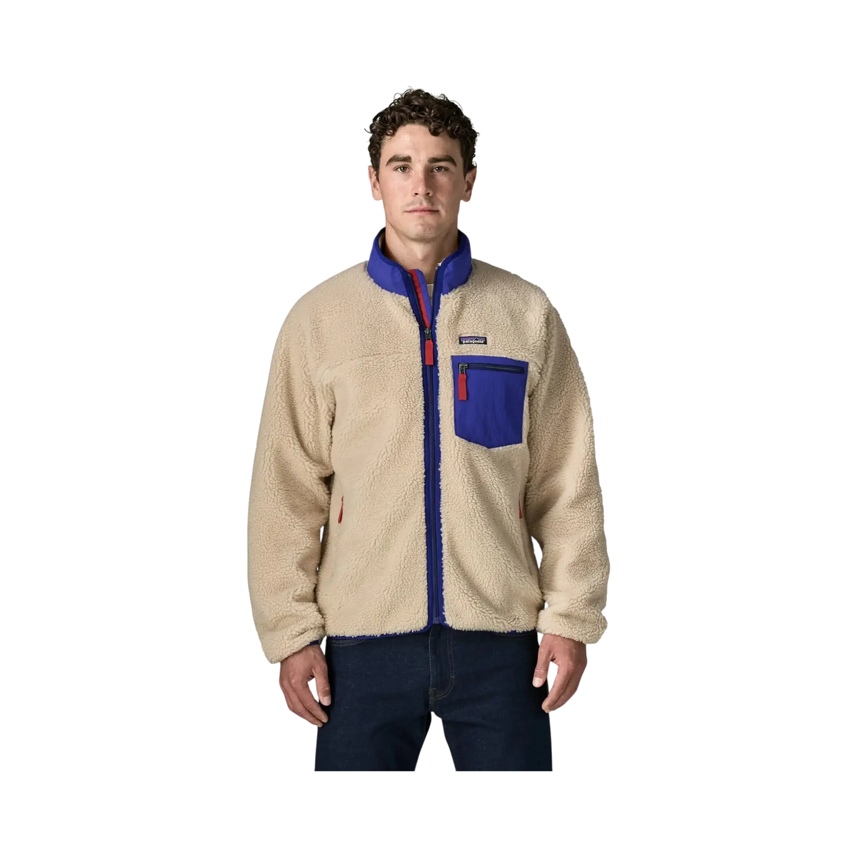 Veste polaire Patagonia Classic Retro-X homme beige - vue 2