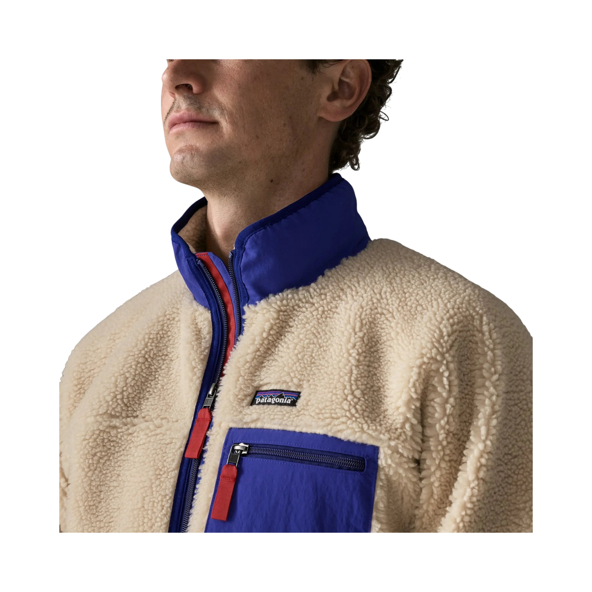 Patagonia Classic Retro-X fleece jacket - zip detail