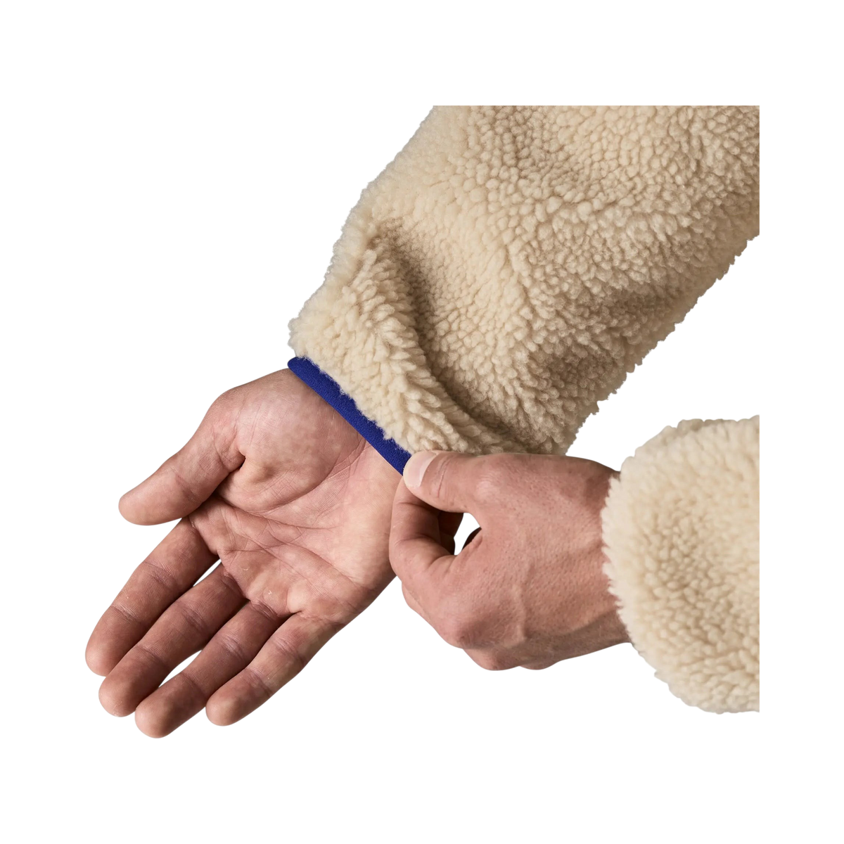 Patagonia Classic Retro-X fleece jacket - detail wrist