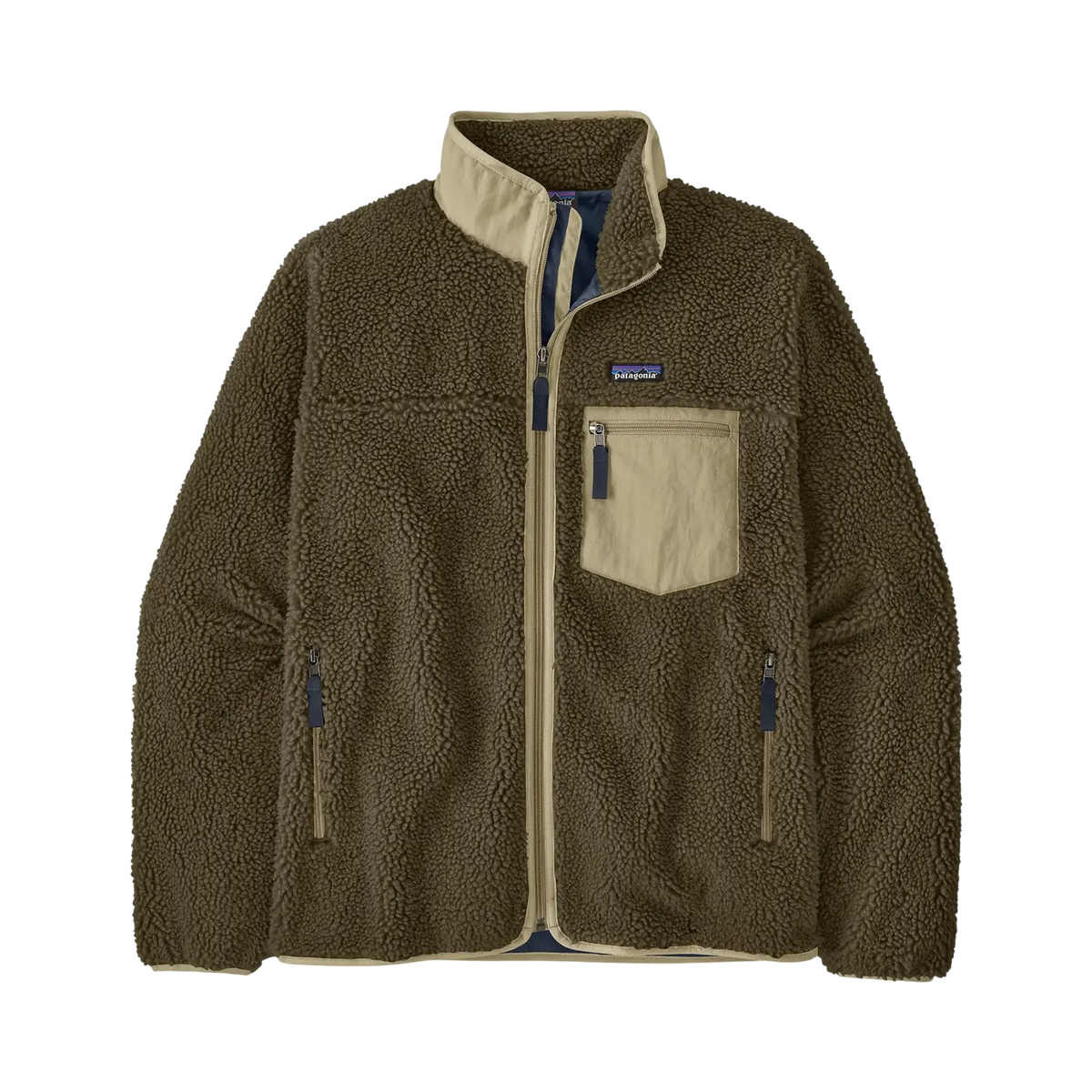 Patagonia Vestes & surchemises M's Classic Retro-X Jkt vert – vue 1