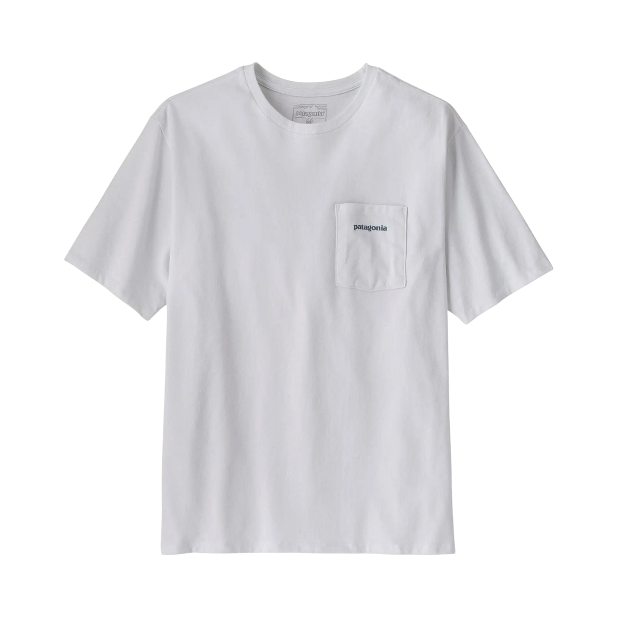 Patagonia - Boardshorts - M's Boardshort Logo Pocket Responsible-White Patagonia Purpose Trust Tee