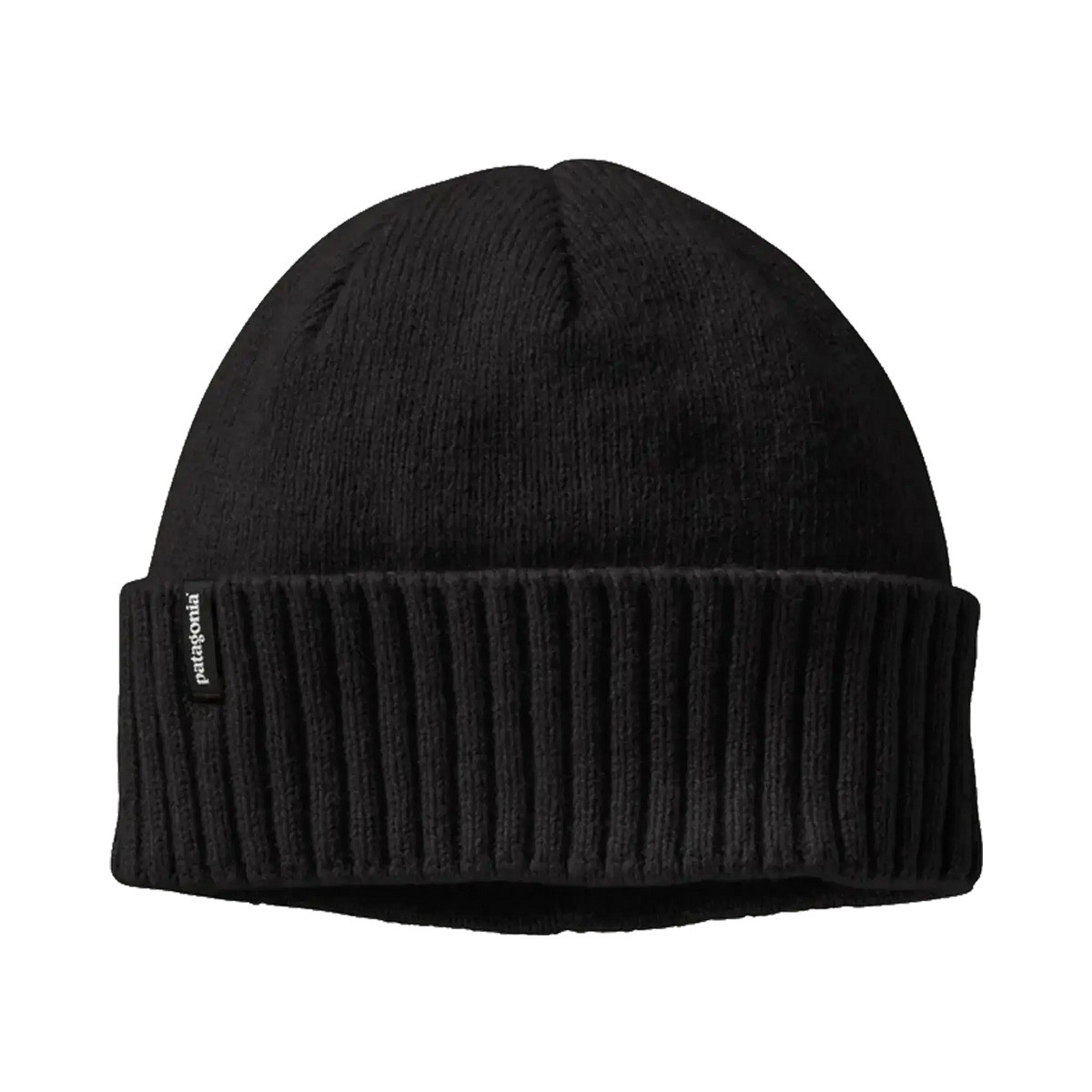 Patagonia Bonnets Fishermans Rolled Beanie noir – vue 1