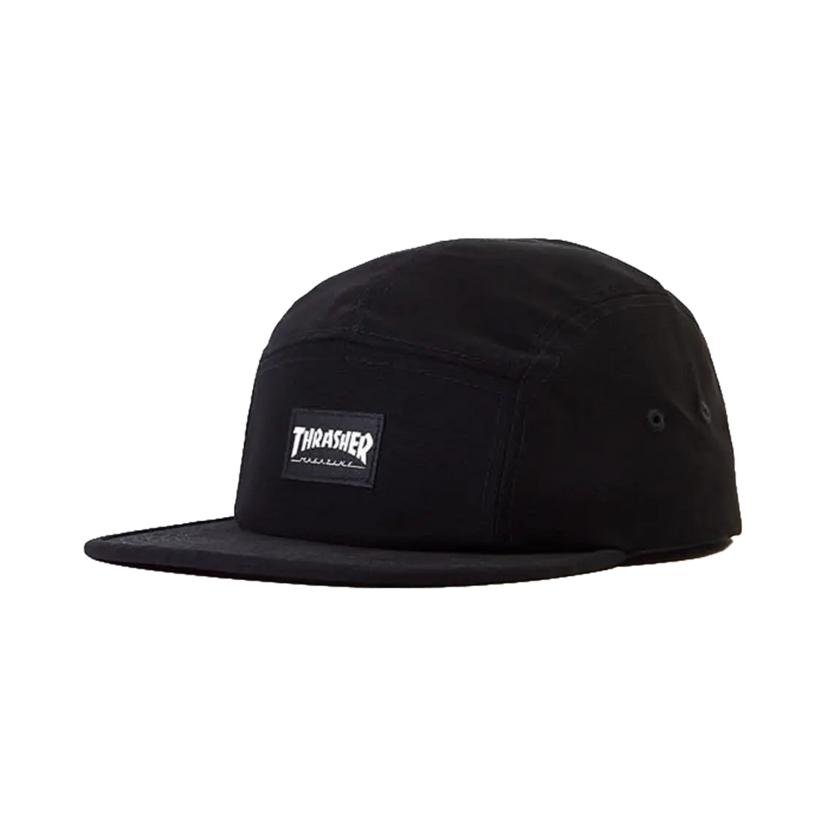 Thrasher - Caps - Logo 5 panels Black V7 Distribution