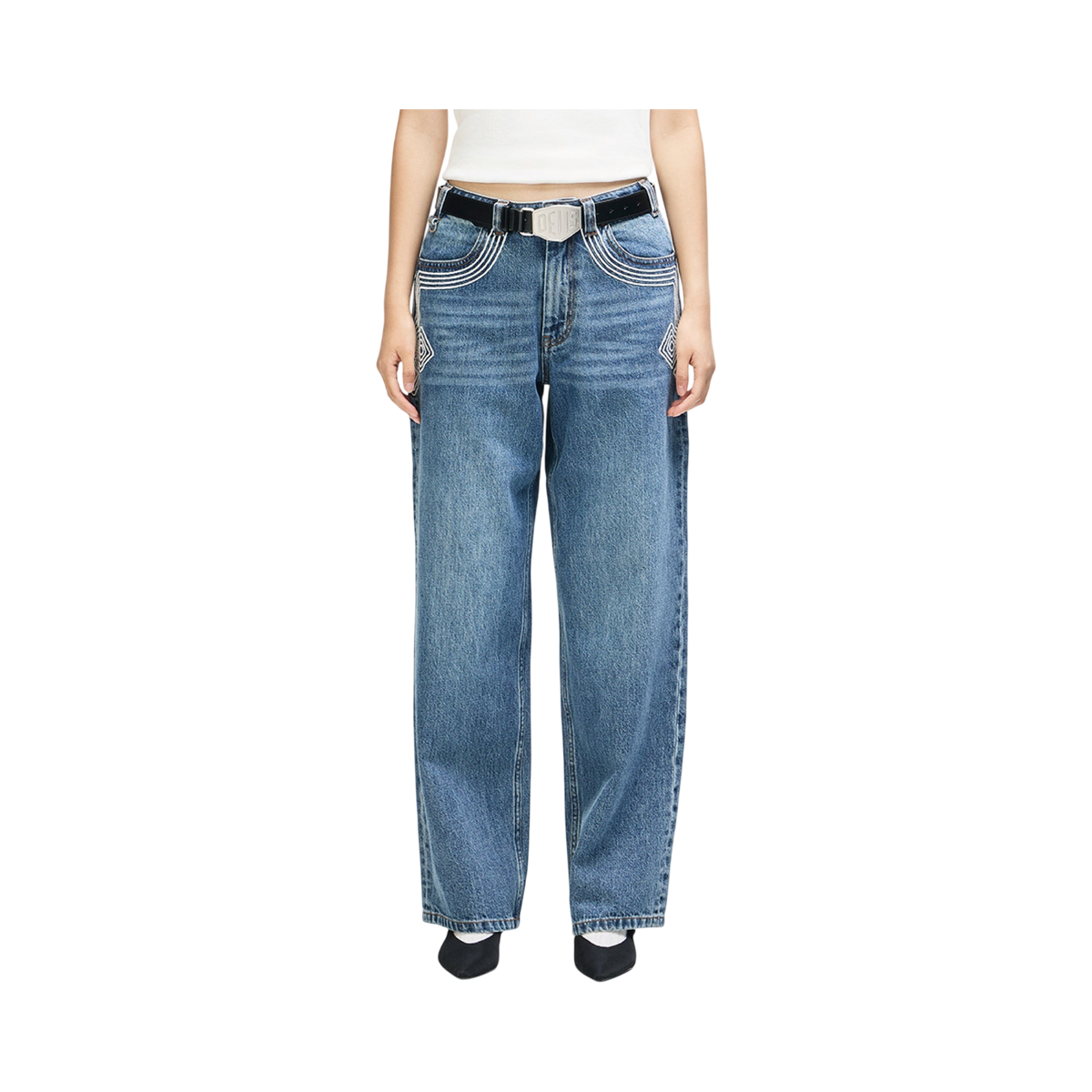 Deus ex machina - Trousers - Bonham Embro Blue Jean - photo 1
