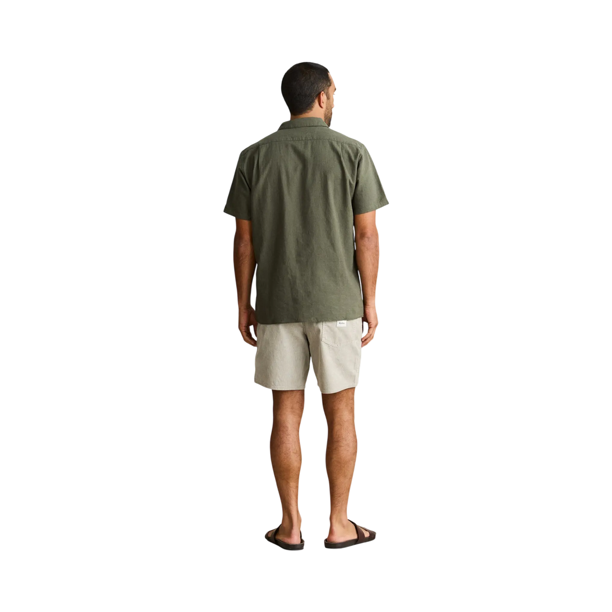 LINEN SS TSHIRT GREEN TAH7 - photo 2