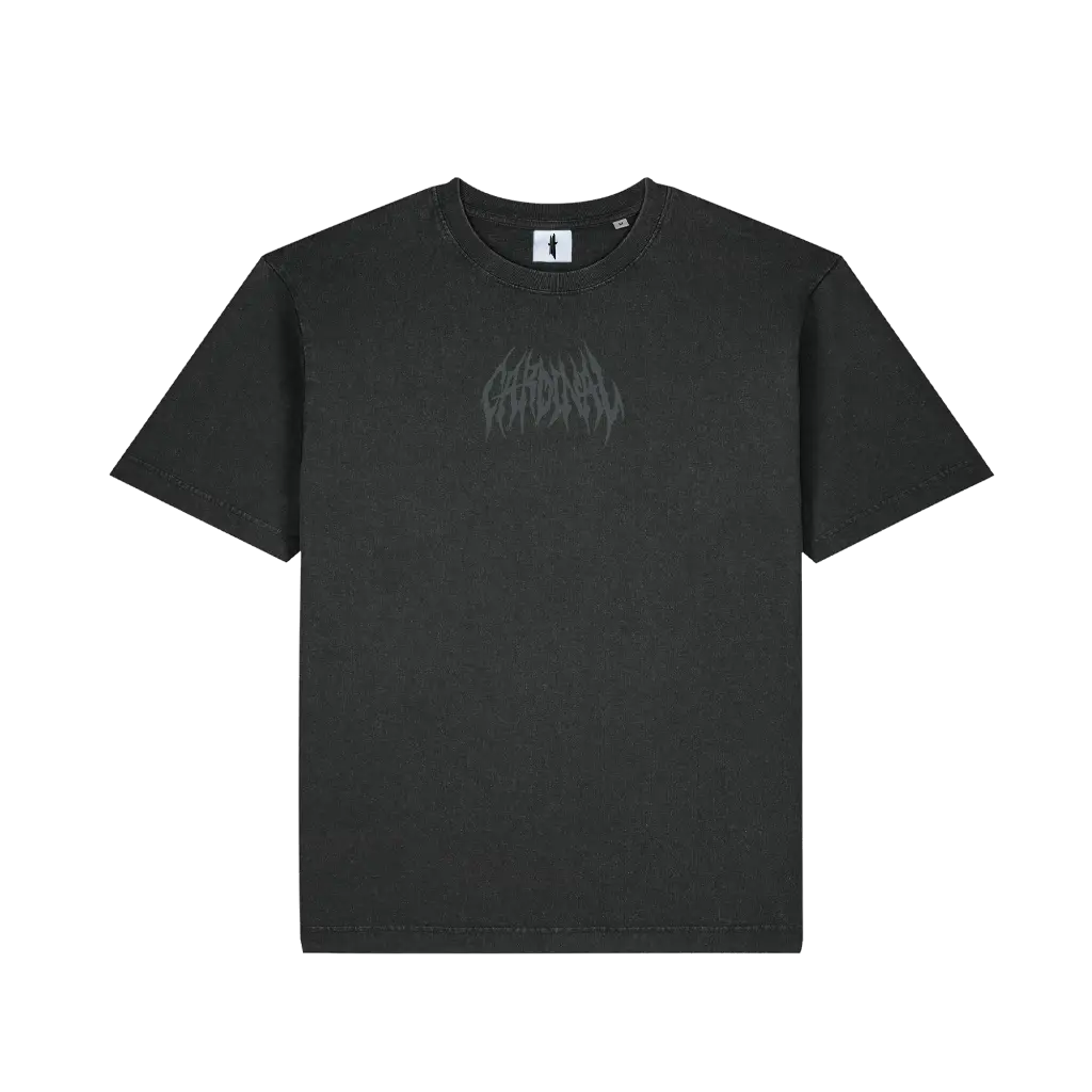 Cardinal - T-Shirt Oversize - Hardcore logo - Noir - Face avant
