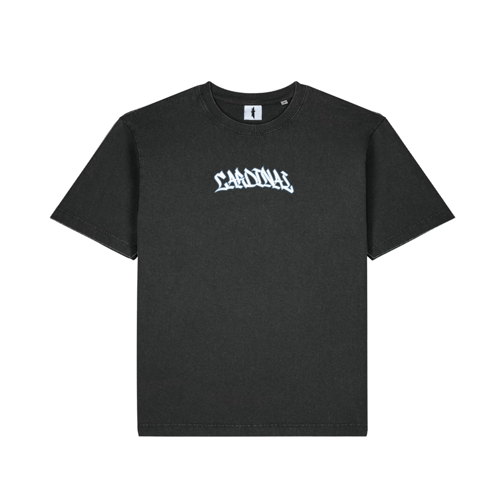 Cardinal - T-Shirt Oversize - BM & Doggo - Noir - Face avant