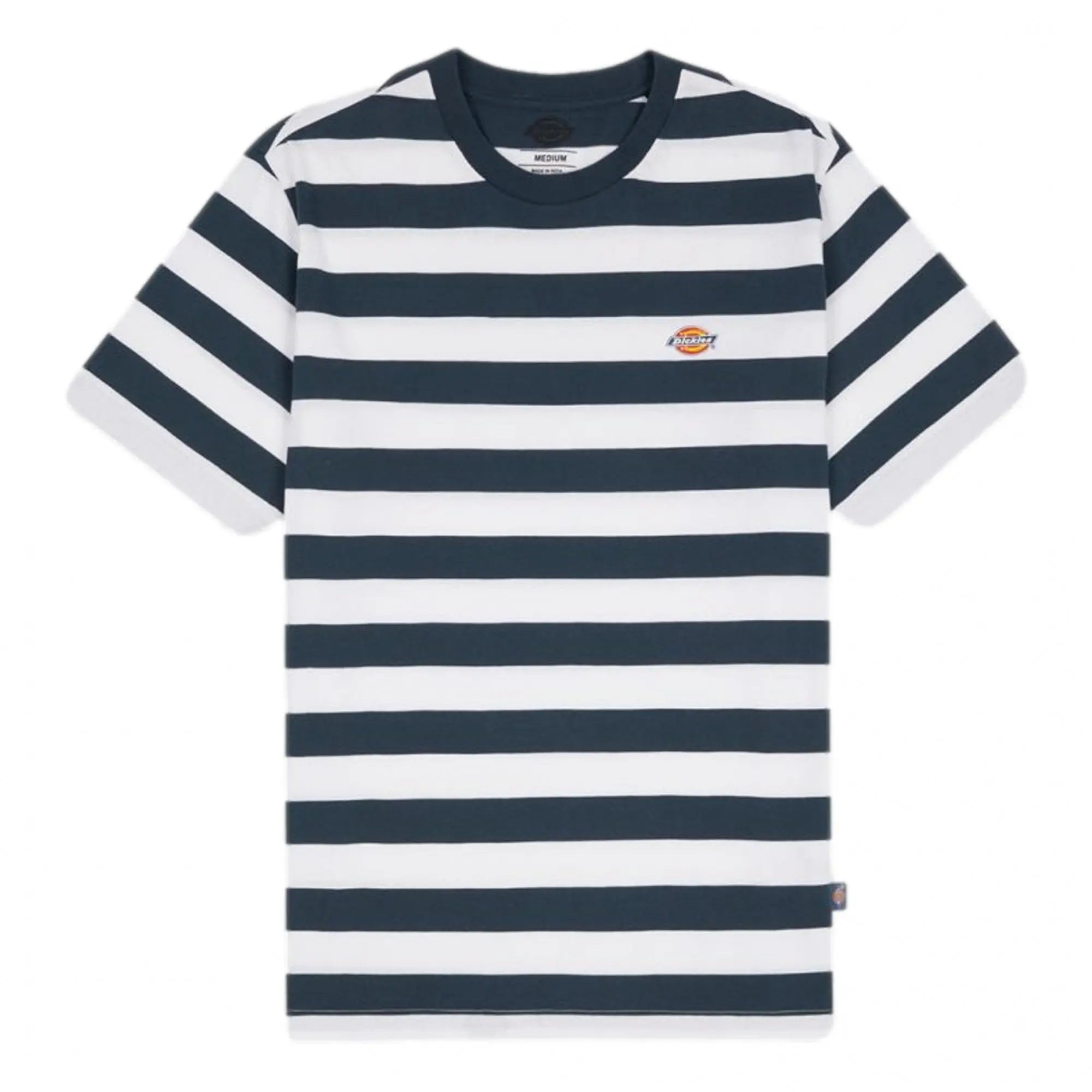 Dickies Rivergrove SS Tee Delft - T-shirt homme rayé bleu