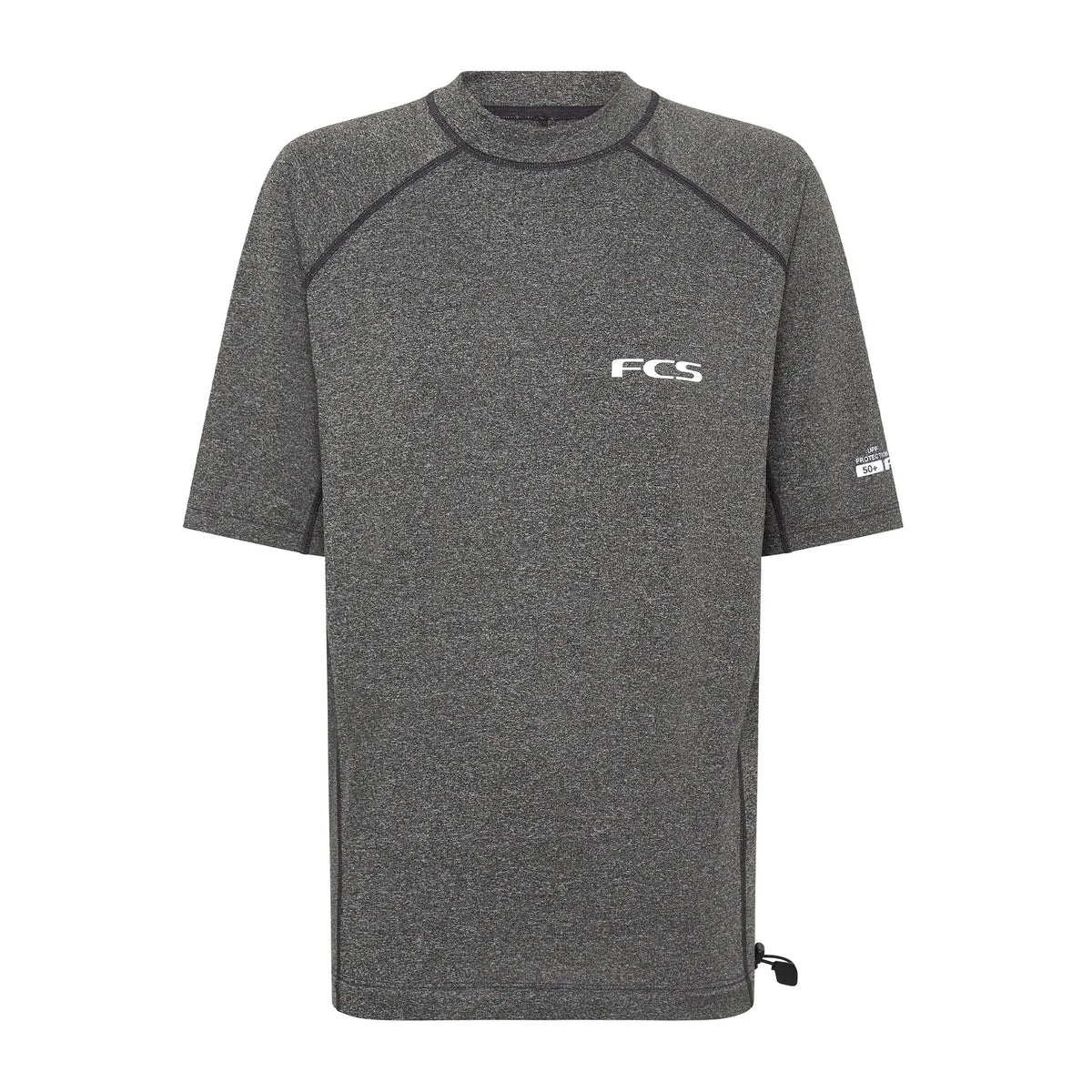 FCS - Accessoires - Essentiel ss rash vest heather - Lg Gris
