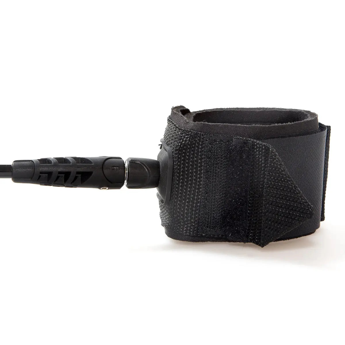 FCS Classic Regular Leash 7ft Noir - chevillère néoprène