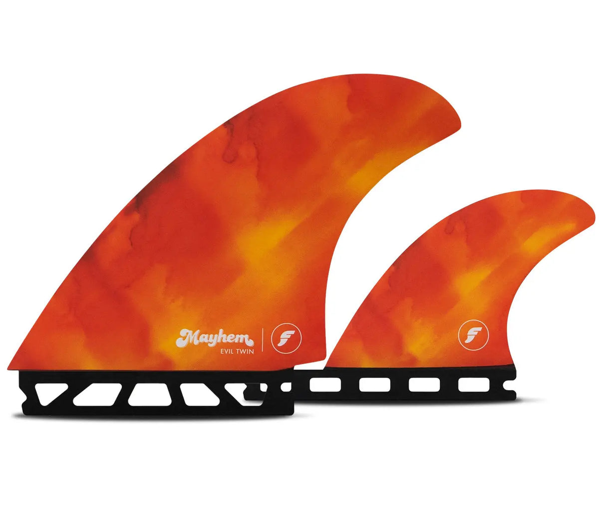 FUTURES MAYHEM EVIL TWIN RTM HEX RED/ORANGE - TWIN+1