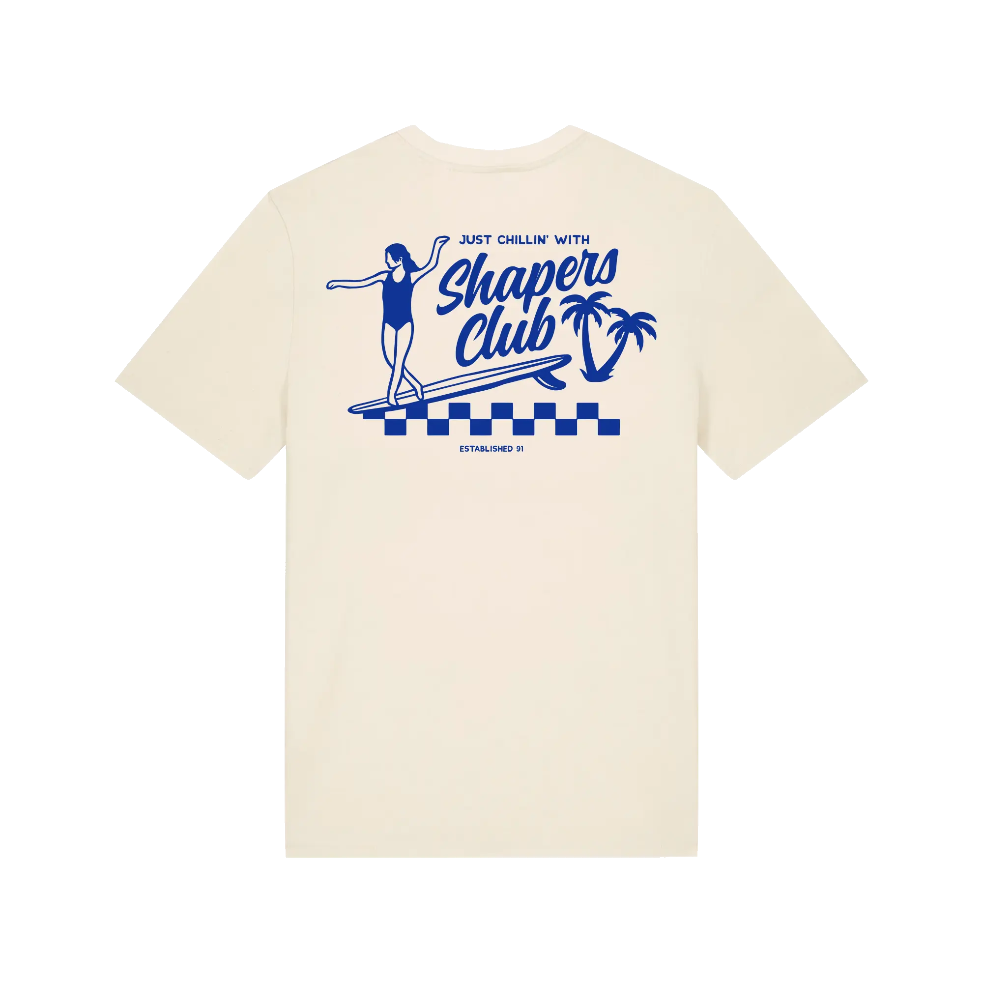 Shapers Club - T-shirt manches courtes - Just Chillin' beige Shapers club
