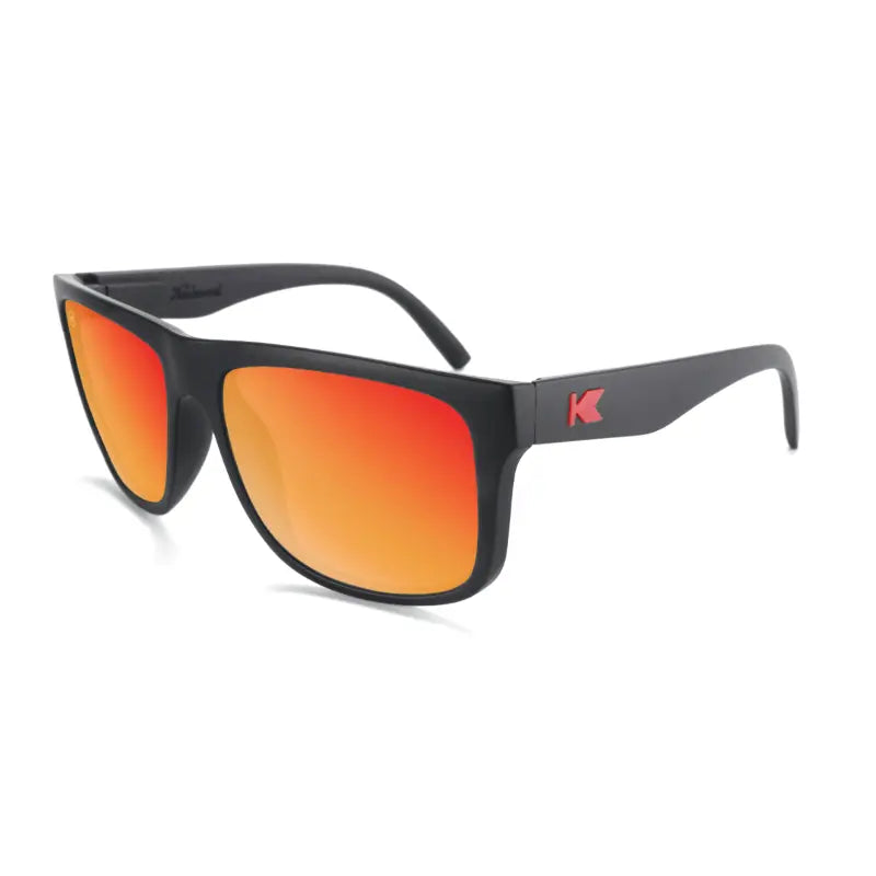 KNOCKAROUND – Torrey Pines Multi Matte Black / Red Sunset