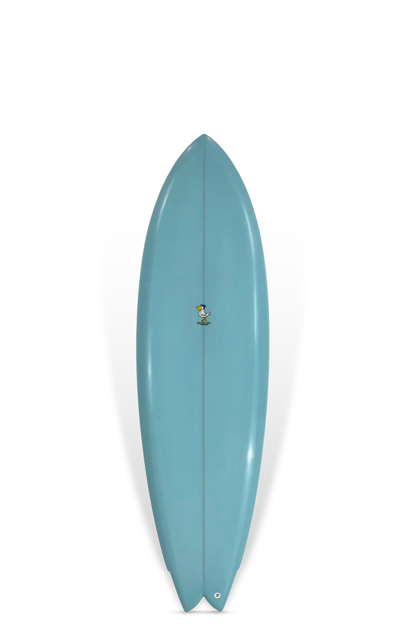 Barrett Miller surfboards - Twins - x 20" 1/2 x 2" 1/2 Shapers club