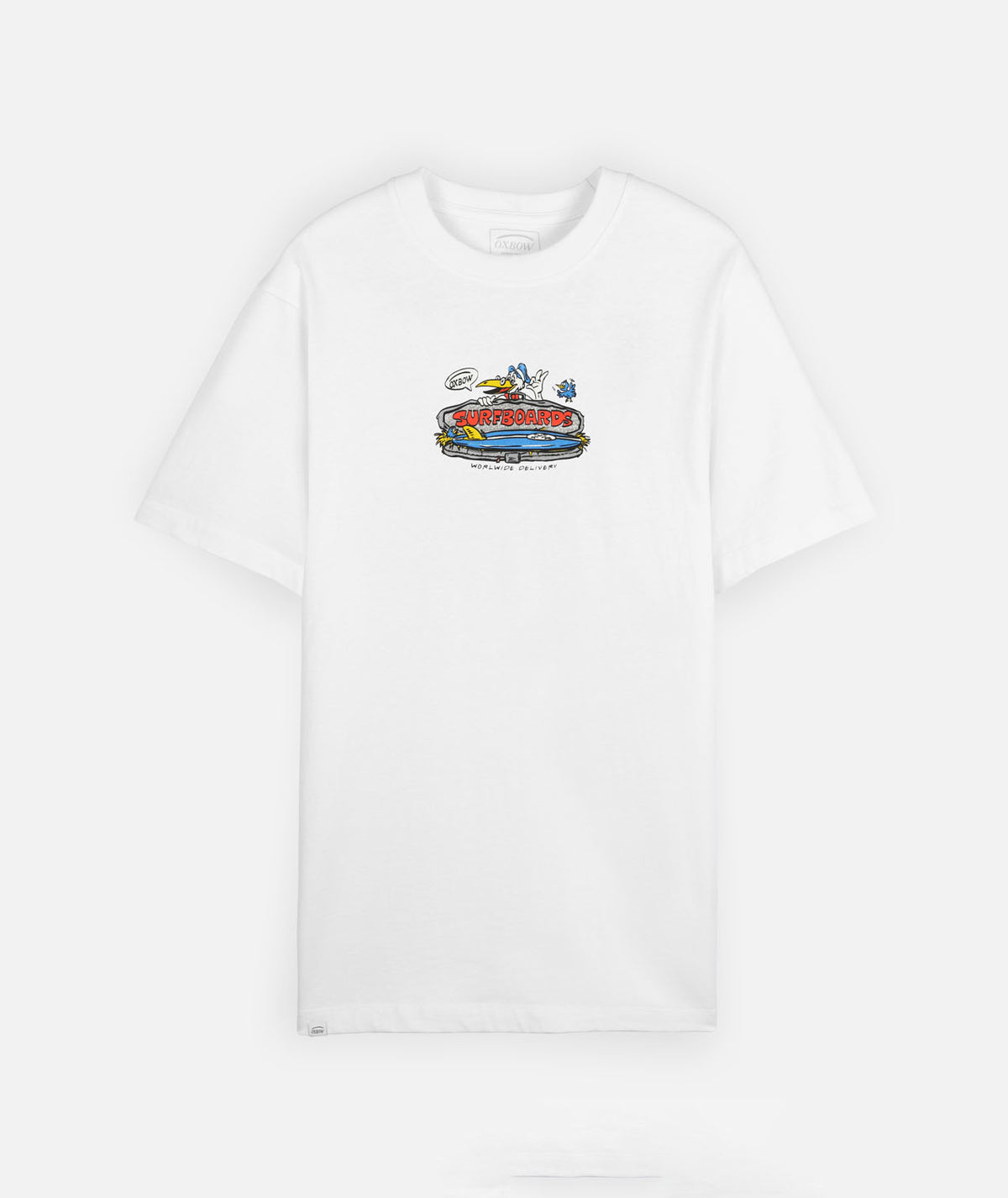 Oxbow Seabird blanc – vue à plat