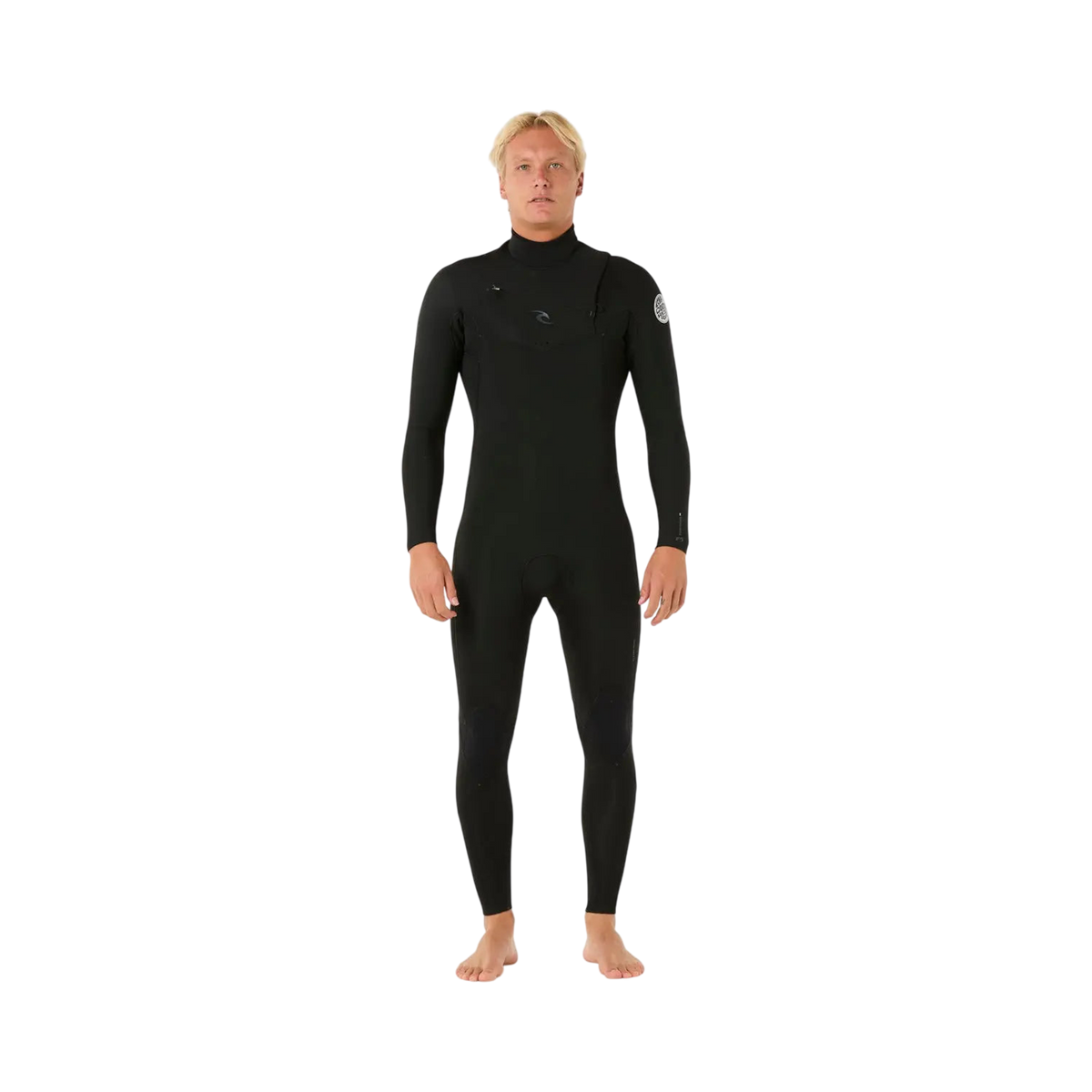 RIPCURL DAWN PATROL FRONT ZIP E5 4.3mm NOIR S