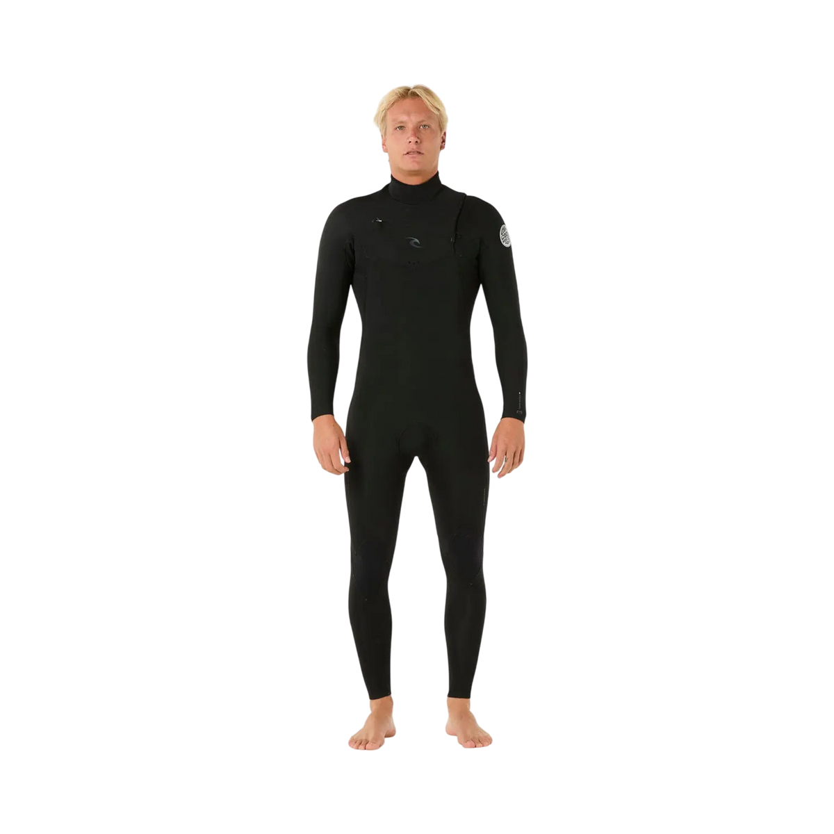 RIPCURL DAWN PATROL FRONT ZIP E5 5.3mm XS NOIR