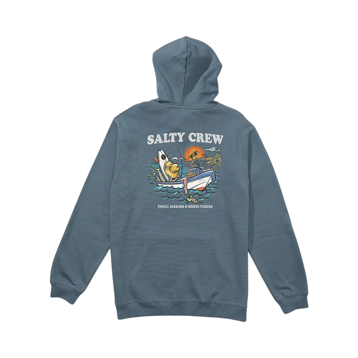 SALTY CREW - HOODED SWEAT - DOWNTIME SLATE XL - photo 1