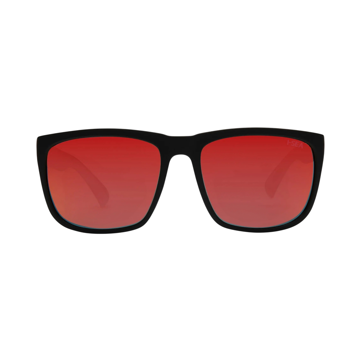 I-SEA - Lunettes de soleil - Sport Frame MIS01WYA Black Red Mirror Polarized - photo 1