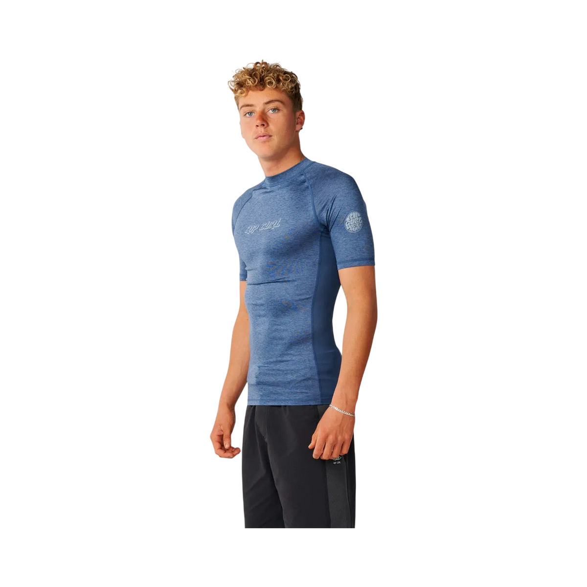 DAWN PATROL UPF S/S S BLEU BLUE MARLE - photo 2
