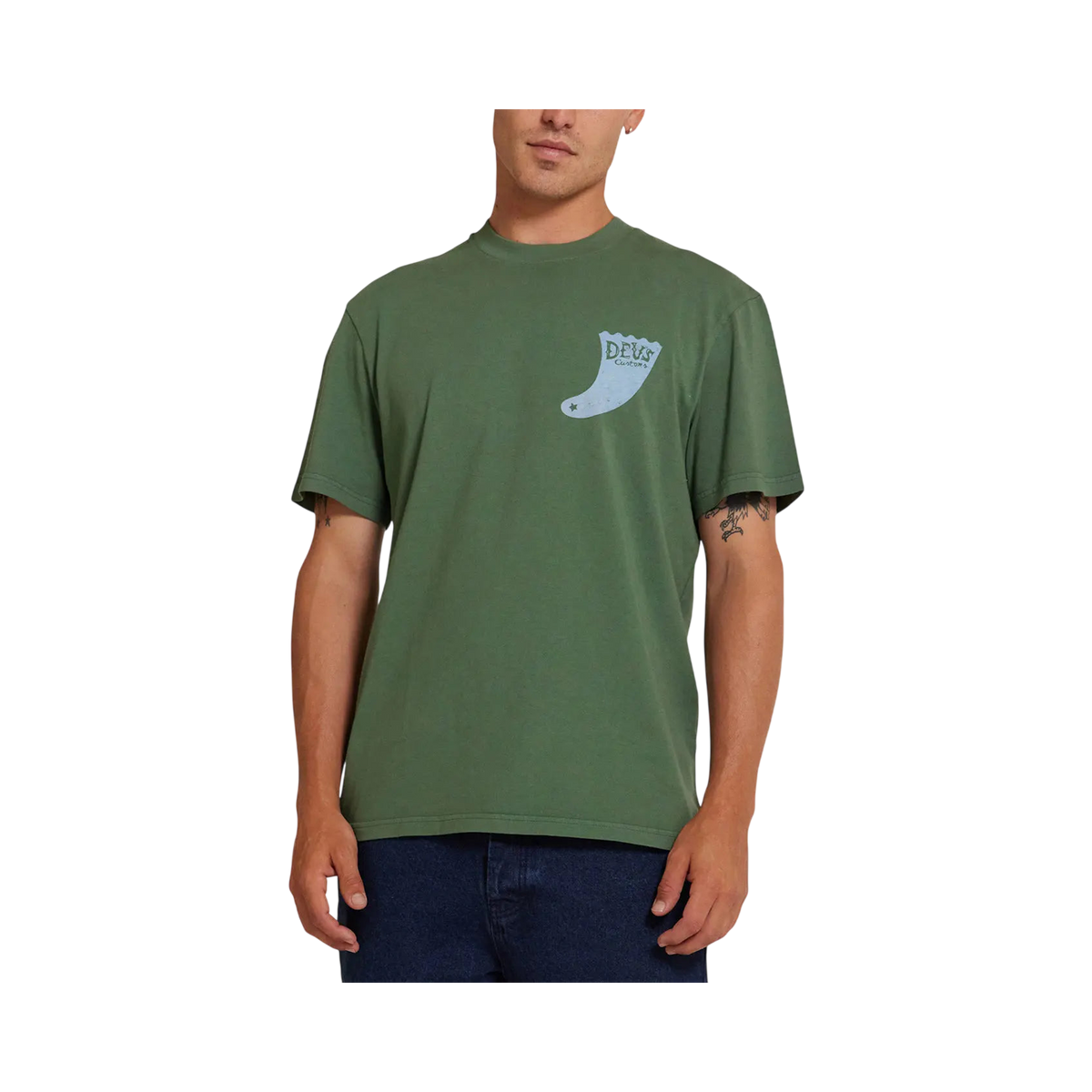 Deus Ex Machina - Single Fin Tee Hillside S / UE 40 - 41 / US 30 - 31 - photo 1
