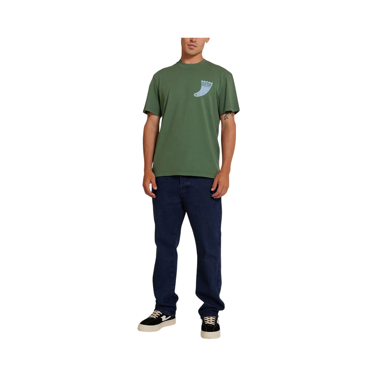 Deus Ex Machina - Single Fin Tee Hillside S / UE 40 - 41 / US 30 - 31 - photo 3