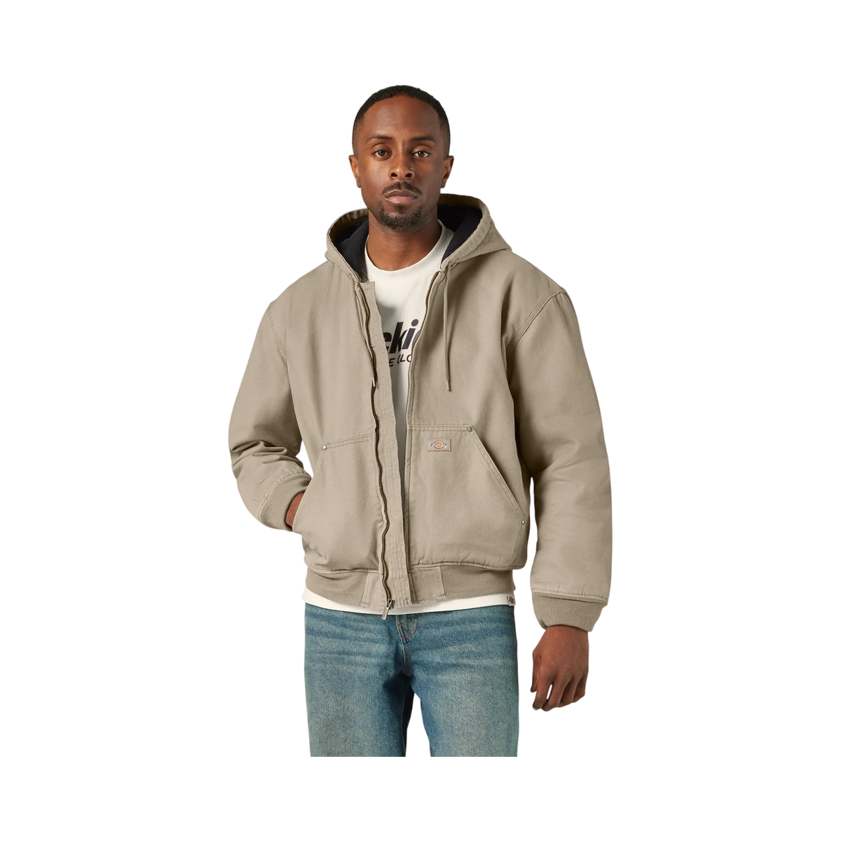 Dickies - HILHAM HOODED CANVAS JACK DESERT L / UE 43 - 44 / US 33 - 34 - photo 1
