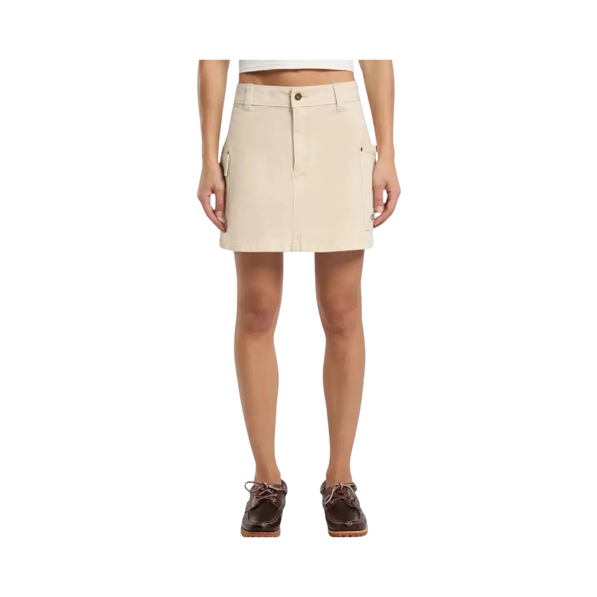 Dickies - Mini-jupe "River ranch" beige L / UE 43 - 44 / US 33 - 34 - photo 3