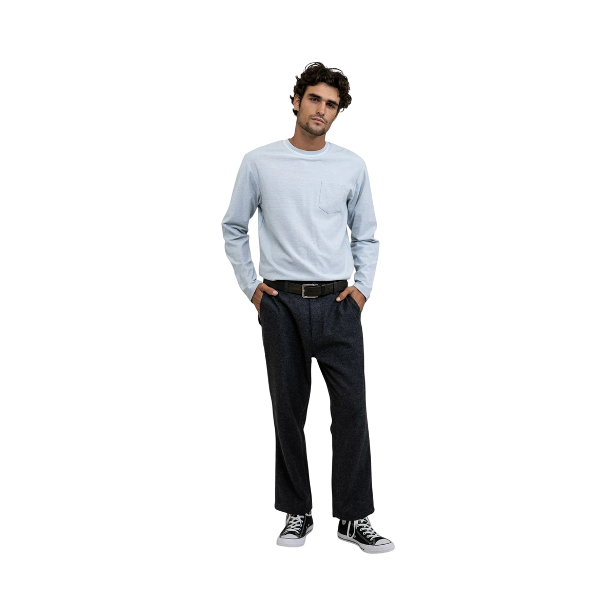 RHYTHM - ESSENTIAL TROUSER - NAVY TAH6 BLEU FALL WINTER 2024 - photo 3