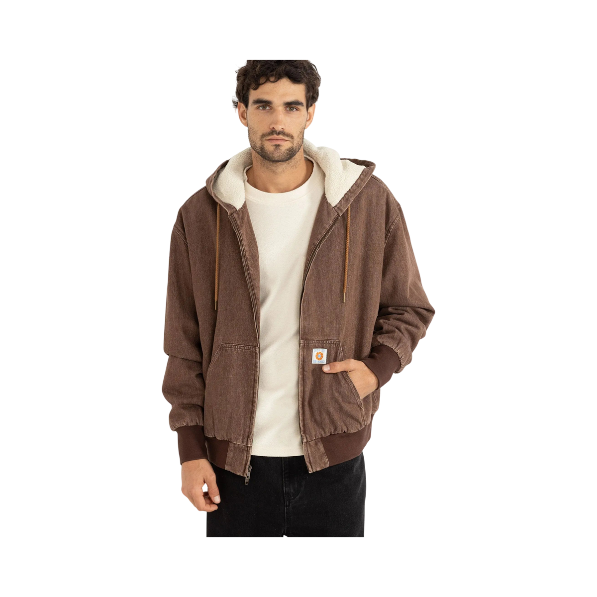 Rhythm - INSULATED DENIM WORK JACKET M / EU 42 / US 32 - photo 2