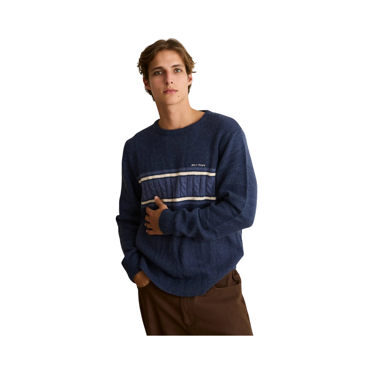 Rhythm - PABLO MOHAIR STRIPE KNIT M / EU 42 / US 32 - photo 2