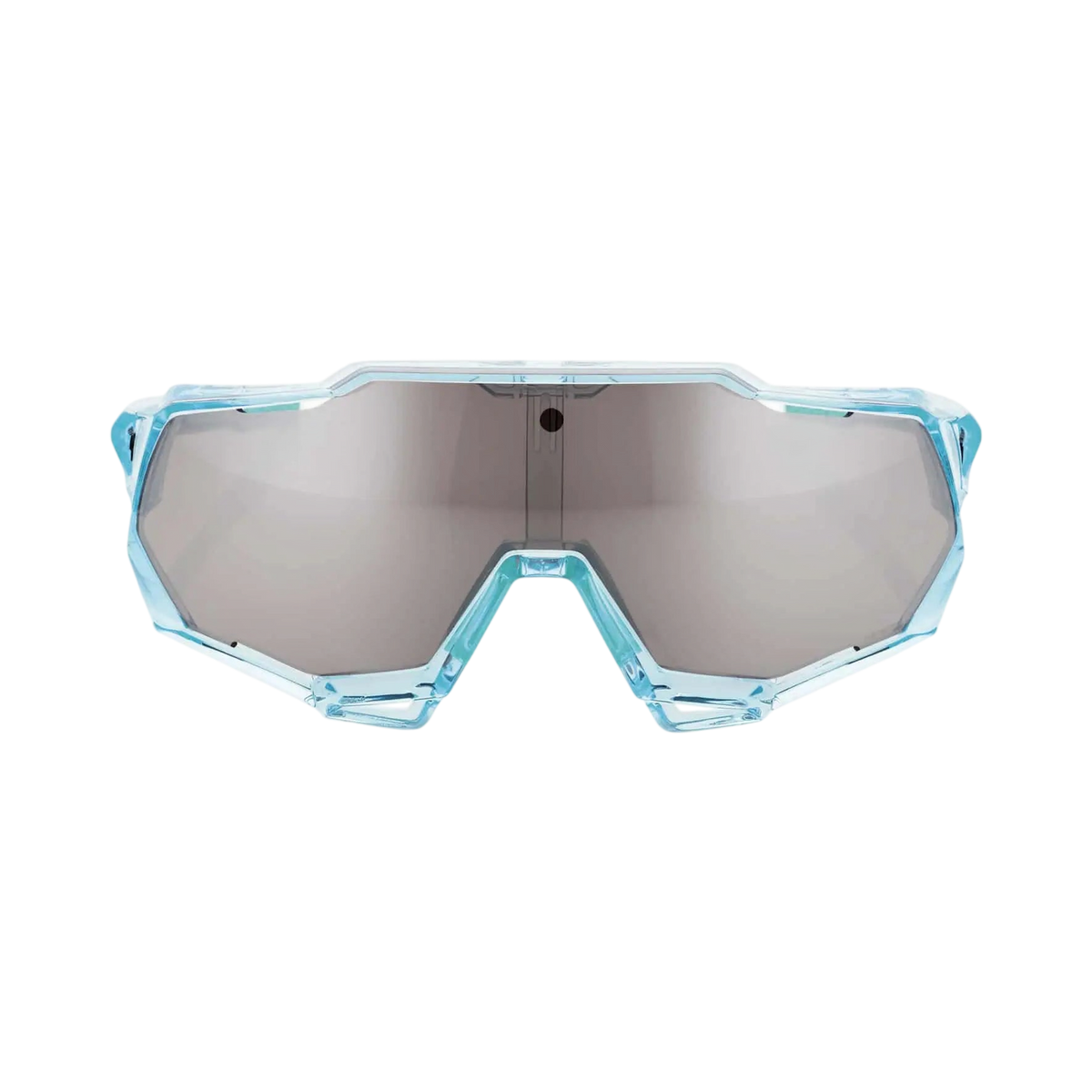 SPEEDTRAP POLISHED TRANSLUCENT MINT HIPER SILVER MIRROR LENS - photo 2