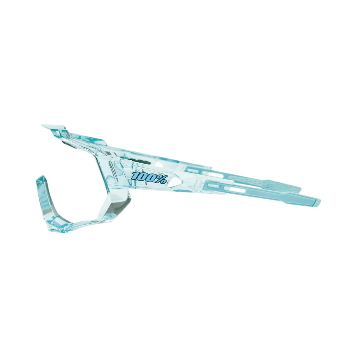 SPEEDTRAP POLISHED TRANSLUCENT MINT HIPER SILVER MIRROR LENS - photo 3